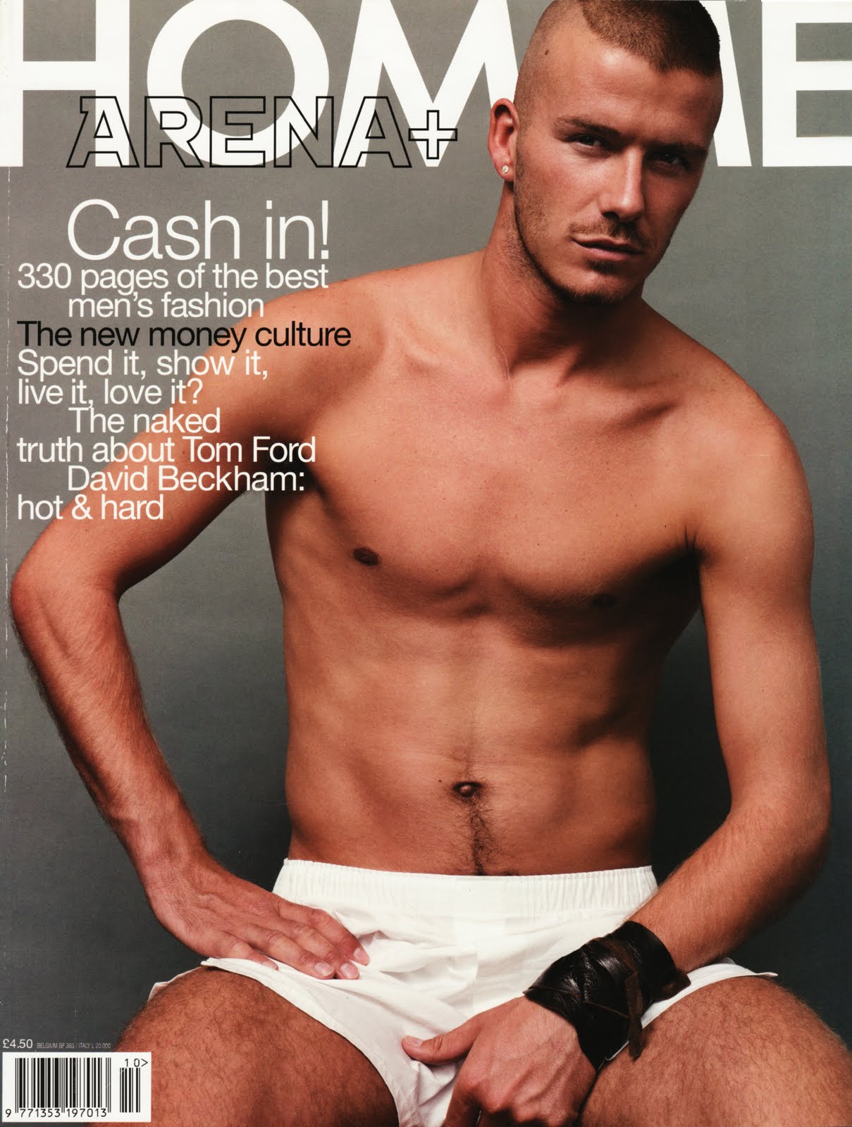 Дэвид Бекхэм, 2000. Фото: ARENA HOMME PLUS