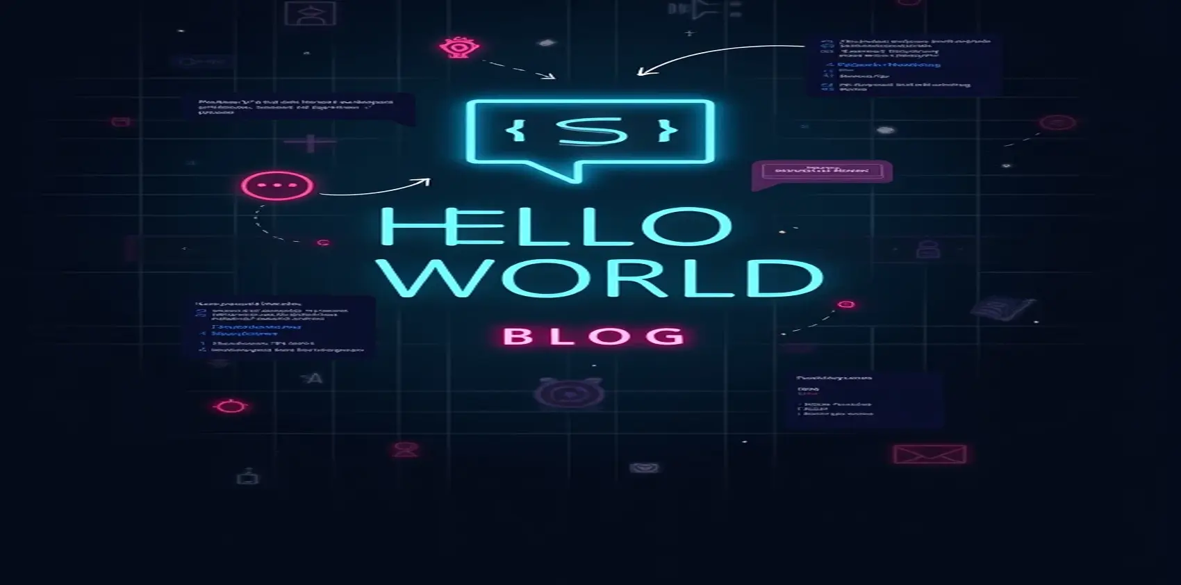 Screenshot or preview of Hello, World! Blog