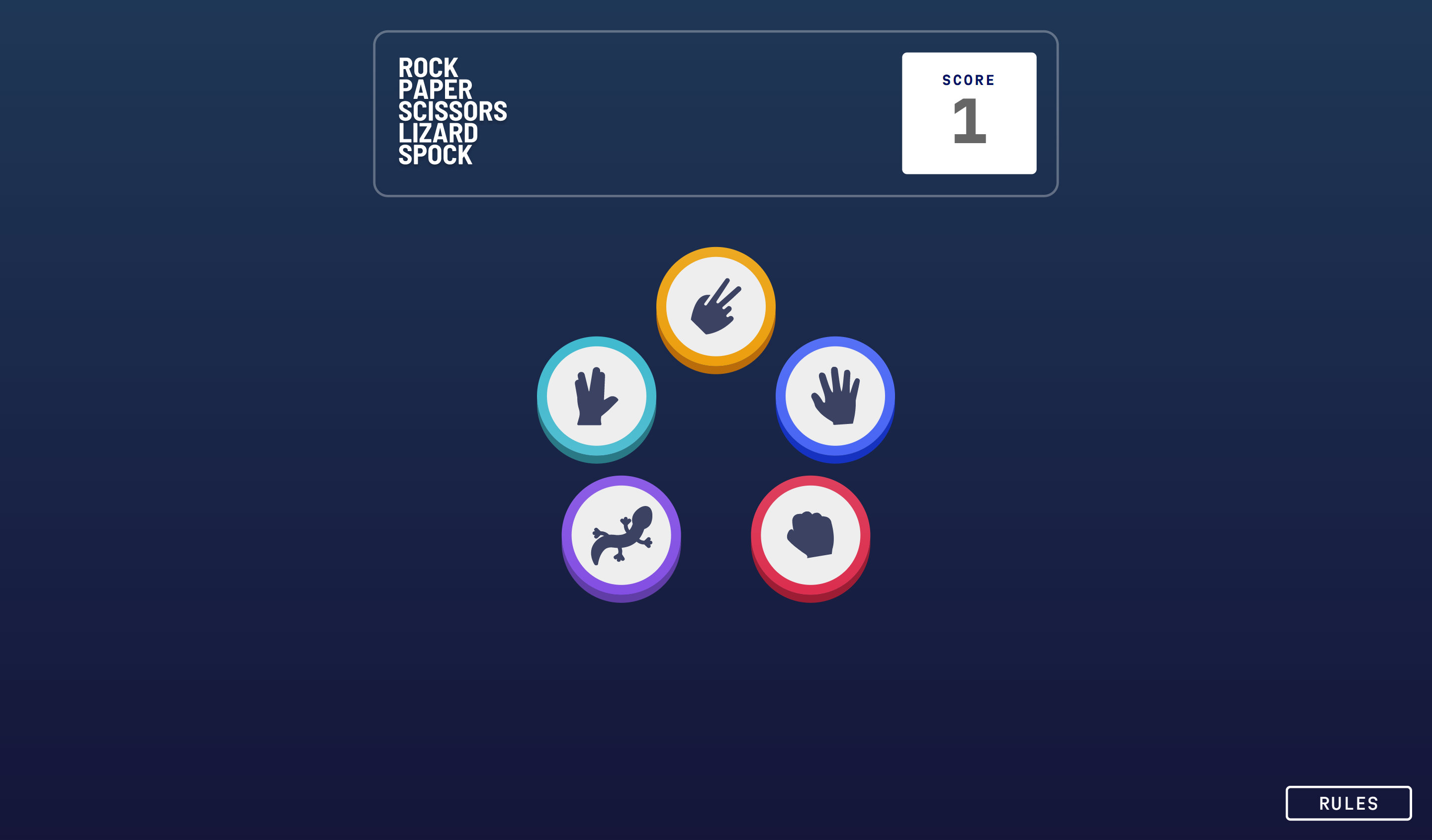 Screenshot or preview of Rock Paper Scissors Game