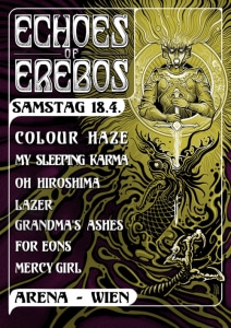 ECHOES OF EREBOS Tag 2 - Sa., 18.04.2026, 19:00 at Arena Wien, Baumgasse 80, 1030 Wien, Österreich