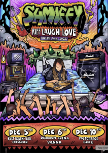 SHMIFFY (aut) + ORANGE SKIES (aut) - 06.12.2025 19:00 at Arena Wien, Baumgasse 80, 1030 Wien, Österreich