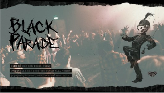 BLACK PARADE - BEST OF EMO, SCENE ＆ ALTERNATIVE MUSIC - Sa., 07.11.2026, 22:00 at Arena Wien, Baumgasse 80, 1030 Wien, Österreich
