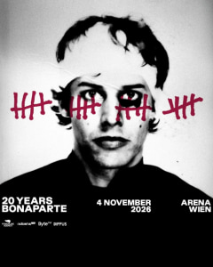 BONAPARTE (sui) - 04.11.2026 19:00 at Arena Wien, Baumgasse 80, 1030 Wien, Österreich