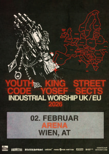 YOUTH CODE (us) + KING YOSEF (us) + STREET SECT (us) - 02.02.2026 19:00 at Arena Wien, Baumgasse 80, 1030 Wien, Österreich