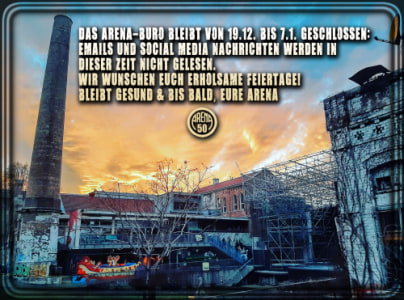 . - 07.01.2026 11:00 at Arena Wien, Baumgasse 80, 1030 Wien, Österreich