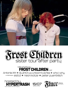 Frost Children Official Afterparty by HYPERTRASH - Heute, 22:00 at FLUCC, Praterstern 5, 1020 Wien, Österreich