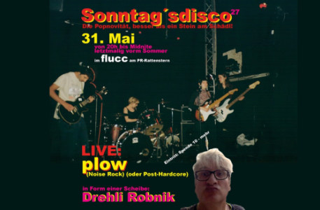 Sonntag' sdisco Vol. 27 - Sun, May 31, 2026, 20:00 at FLUCC, Praterstern 5, 1020 Wien, Österreich