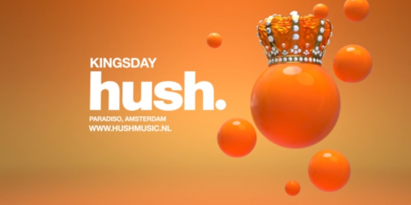 Hush Kingsday: Riordan, Easttown ＆ more - Mon, Apr 27, 2026, 22:00 at Paradiso, Weteringschans 6, 1017SG Amsterdam, Netherlands