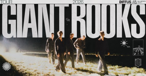 GIANT ROOKS – Tour 2026 - 03.10.2026 20:00 at Gasometer, Guglgasse 6, 1110 Wien, Österreich