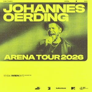 JOHANNES OERDING – Arena Tour 2026 - 17.04.2026 20:00 at Gasometer, Guglgasse 6, 1110 Wien, Österreich