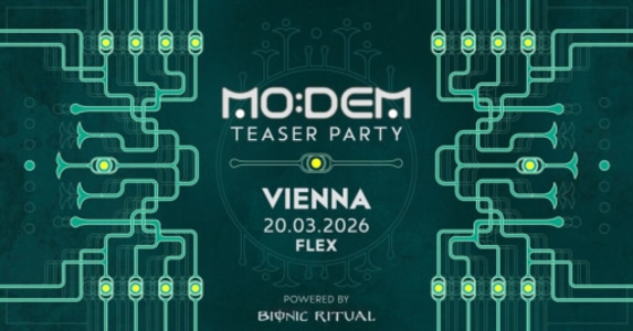 BIONIC RITUAL - Fri, Mar 20, 2026, 23:00 at Flex, Am Donaukanal Abgang Augartenbrücke, 1010 Wien, Österreich