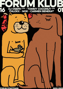 Forum Klub - 16.01.2026 22:00 at Forum Stadtpark, Stadtpark 1, 8010 Graz, Österreich