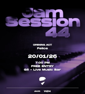 G5 Jam Session + Opener: Felice - 20.01.2026 19:00 at G5 - Live Music Bar, Heiligenstädter Straße 31, 1190 Wien, Österreich