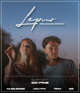 Lepus Release Show - 14.02.2026 19:00 at G5 - Live Music Bar, Heiligenstädter Straße 31, 1190 Wien, Österreich