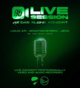 G5 Live Session x Das Kleine Konzert – Volume7 - Sa., 30.05.2026, 19:00 at G5 - Live Music Bar, Heiligenstädter Straße 31, 1190 Wien, Österreich