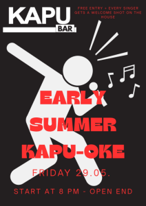 Early Summer KAPUoke - Fri, May 29, 2026, 20:00 at KAPU, Kapuzinerstraße 36, 4021 Linz, Österreich