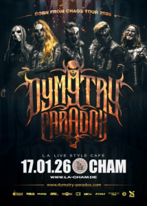 DYMYTRY PARADOX // 17.01.26 - 17.01.2026 19:00 at L.A. Cham, Badstraße 19, 93413 Cham, Deutschland