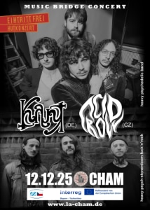 KANT / ACID ROW // 12.12.25 - 12.12.2025 19:00 at L.A. Cham, Badstraße 19, 93413 Cham, Deutschland