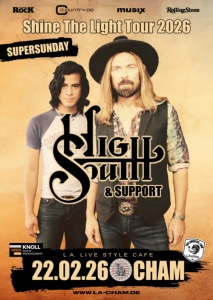 HIGH SOUTH // 22.02.26 - 22.02.2026 18:00 at L.A. Cham, Badstraße 19, 93413 Cham, Deutschland