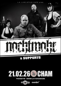 NACHTMAHR // 21.02.26 - 21.02.2026 19:00 at L.A. Cham, Badstraße 19, 93413 Cham, Deutschland