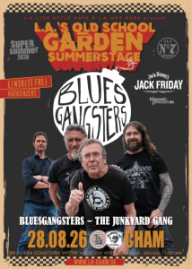 BLUESGANGSTERS @ L.A. SUMMERSTAGE // 28.08.26 - Fr., 28.08.2026, 17:00 at L.A. Cham, Badstraße 19, 93413 Cham, Deutschland