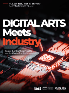 DIGITAL ARTS meets Industry - Fri, Jul 03, 2026, 15:00 at last by Schachermayer, Lastenstraße 42, 4020 Linz, Österreich