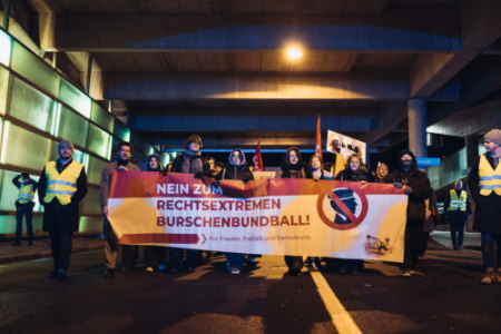 Demo “Nein zum Burschenbundball!” - 07.02.2026 17:30 at AEC Platz, Ars-Electronica-Straße 1, 4040 Linz, Österreich