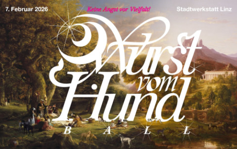 9. WurstvomHundBall 2026 - 07.02.2026 19:30 at Stadtwerkstatt, Kirchengasse 4, 4020 Linz, Österreich