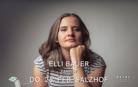 ELLI BAUER - 26.02.2026 19:30 at Salzhof, Salzgasse 15, 4240 Freistadt, Österreich