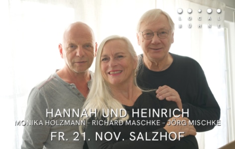HANNAH UND HEINRICH - 21.11.2025 20:00 at Salzhof, Salzgasse 15, 4240 Freistadt, Österreich