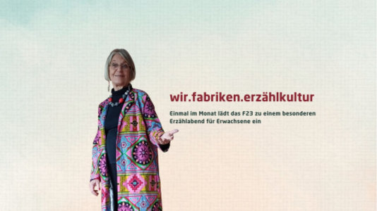 wir.fabriken.erzählkultur - 17.12.2025 19:00 at F23 , Gastgebgasse 4, 1230 Wien, Österreich