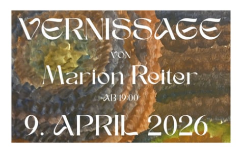 Vernissage: Marion Reiter - Thu, Apr 09, 2026, 19:00 at MARK Salzburg, Hannakstraße 17, 5023 Salzburg, Österreich