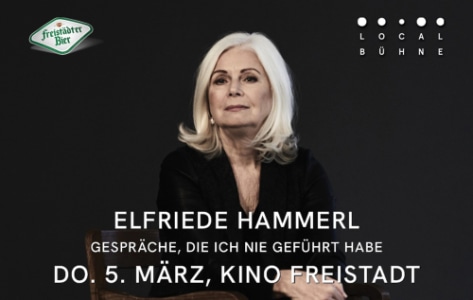 ELFRIEDE HAMMERL - 05.03.2026 20:00 at Kino Freistadt, Salzgasse 25, 4240 Freistadt, Österreich