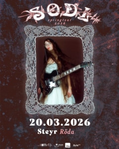 SODL - 20.03.2026 20:00 at kv röda, Gaswerkgasse 2, 4400 Steyr, Österreich