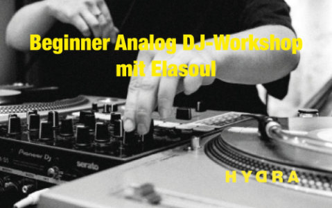 Beginner Analog DJ-Workshop mit Elasoul - Di., 17.03.2026, 18:00 at Raumteiler Linz, Humboldtstraße 33a, 4020 Linz, Österreich