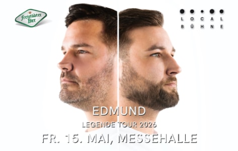 EDMUND - 15.05.2026 20:00 at Freistädter Messehalle, Am Stieranger 10, 4240 Freistadt, Österreich