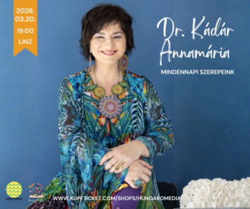 Dr. Kádár Annamária - Mindennapi szerepeink - Fri, Mar 20, 2026, 19:00 at Pfarre Uhrfahr Christkönig - Pfarrsaal, Wildbergstrasse 30, 4040 Linz, Österreich