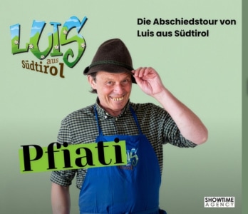 Luis aus Südtirol, Pfiati Tour 2026 - Sun, May 17, 2026, 20:00 at Freizeitzentrum Glenthof, 6460 Imst, Österreich