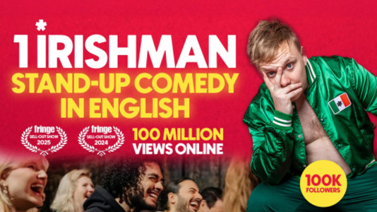 Reece Kidd Live in Vienna | Irish Stand-Up Comedy - Fri, Nov 06, 2026, 20:30 at The Comedy Pub, Kettenbrückengasse 7, 1050 wien, Österreich