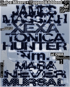 Spice Mixers + Augend＆Addend - 05.12.2025 20:30 at OWA Pavillon 1, BaumgartnerHöhe 1, 1140 Wien, Austria