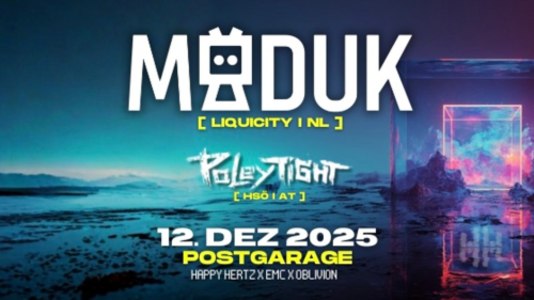 DREAMWAVE X-DREAM RAVE /w MADUK ＆ OBLIVION - 12.12.2025 23:00 at Postgarage, Dreihakengasse 42, 8020 Graz, Österreich