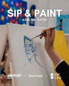 Sip & Paint with an Artist - Sun, Apr 12, 2026, 15:00 at OK LINZ, OK-Platz 1, 4020 Linz, Austria