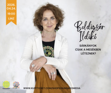 Boldizsár Ildikó - Sárkányok csak a mesékben léteznek? - 24.04.2026 19:00 at Volkshaus Pichling, Lunaplatz 4, 4030 Linz, Österreich