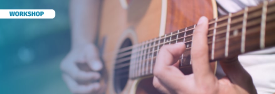 Sommerkurs Gitarre für Erwachsene – Lagerfeuerlieder einfach begleiten lernen - So., 19.07.2026, 11:30 at OKH Vöcklabruck, Hans Hatschek-Straße 24, 4840 Vöcklabruck, Österreich