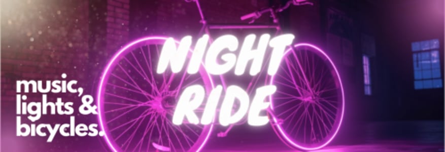 Velobruck - Night Ride: Music, lights, bicycles! - Fr., 10.07.2026, 20:30 at OKH Vöcklabruck, Hans Hatschek-Straße 24, 4840 Vöcklabruck, Österreich