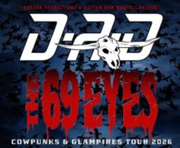 d-a-d ＆ the 69 eyes - 25.01.2026 20:00 at Szene Wien, Hauffgasse 26, 1010 Wien, Österreich