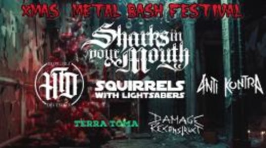xmas metal bash festival - 20.12.2025 19:00 at Szene Wien, Hauffgasse 26, 1010 Wien, Österreich
