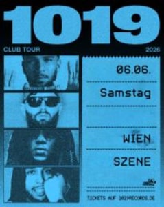 1019 - Sat, Jun 06, 2026, 20:00 at Szene Wien, Hauffgasse 26, 1010 Wien, Österreich