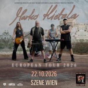 marko hietala - 22.10.2026 20:00 at Szene Wien, Hauffgasse 26, 1010 Wien, Österreich