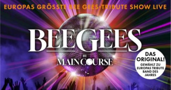 BEE GEES by MAINCOURSE - Di., 14.04.2026, 19:30 at SIMM City, Simmeringer Hauptstraße 96A, 1110 Wien, Österreich